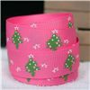 Order  Go Grosgrain - Sketch Trees & Stars /Hot Pink